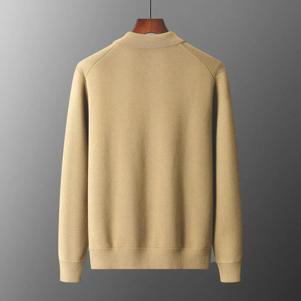 Herren-strickjacke mit knopfleiste – herren