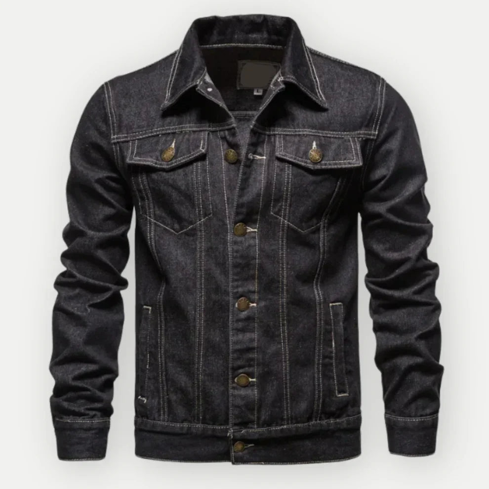 Herren-jeans-truckerjacke – herren