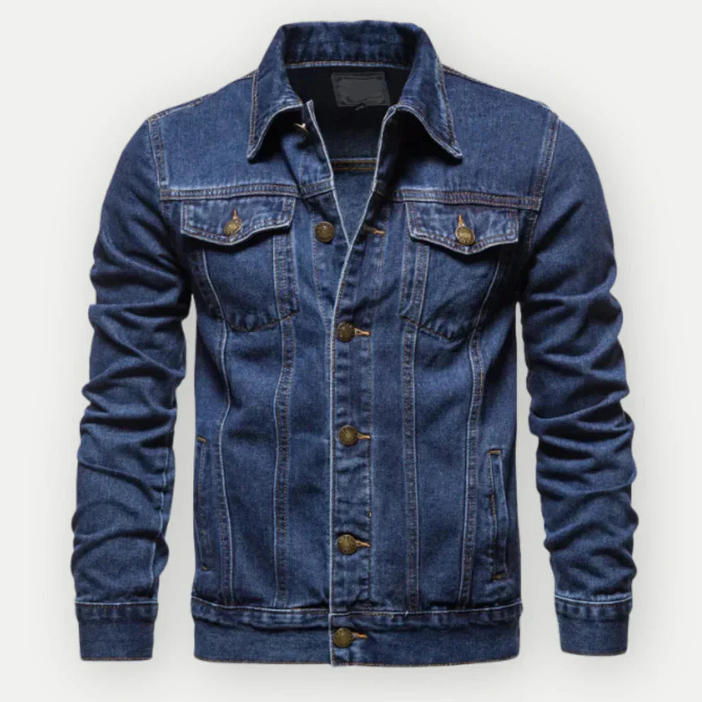 Herren-jeans-truckerjacke – herren