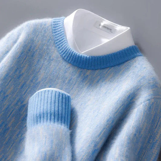 Herren-strickpullover mit v-ausschnitt – herren