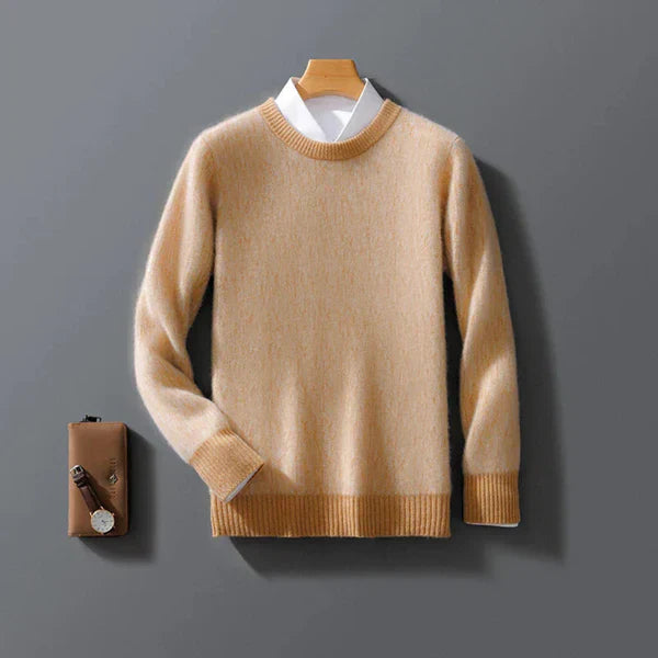 Herren-strickpullover mit v-ausschnitt – herren
