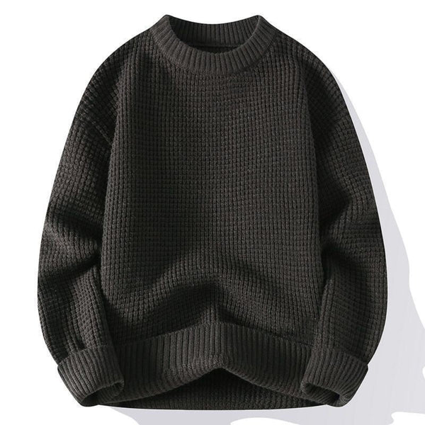 Lässiger herren-winterstrickpullover – herren
