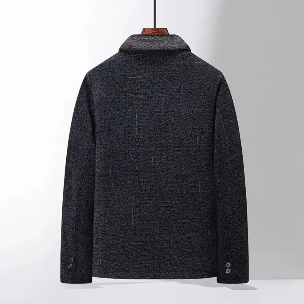 Leichte herren-sherpa-jacke mit wollfutter – herren