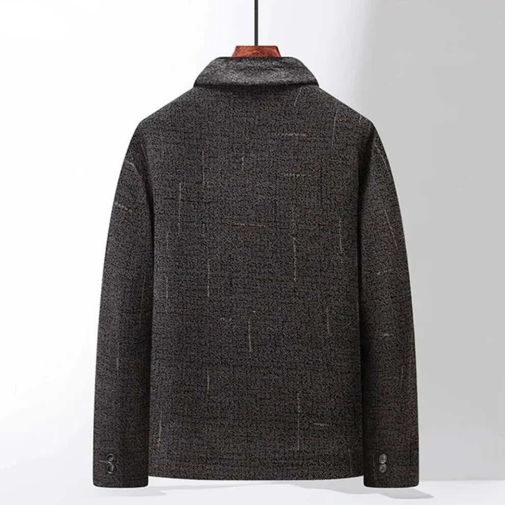 Leichte herren-sherpa-jacke mit wollfutter – herren