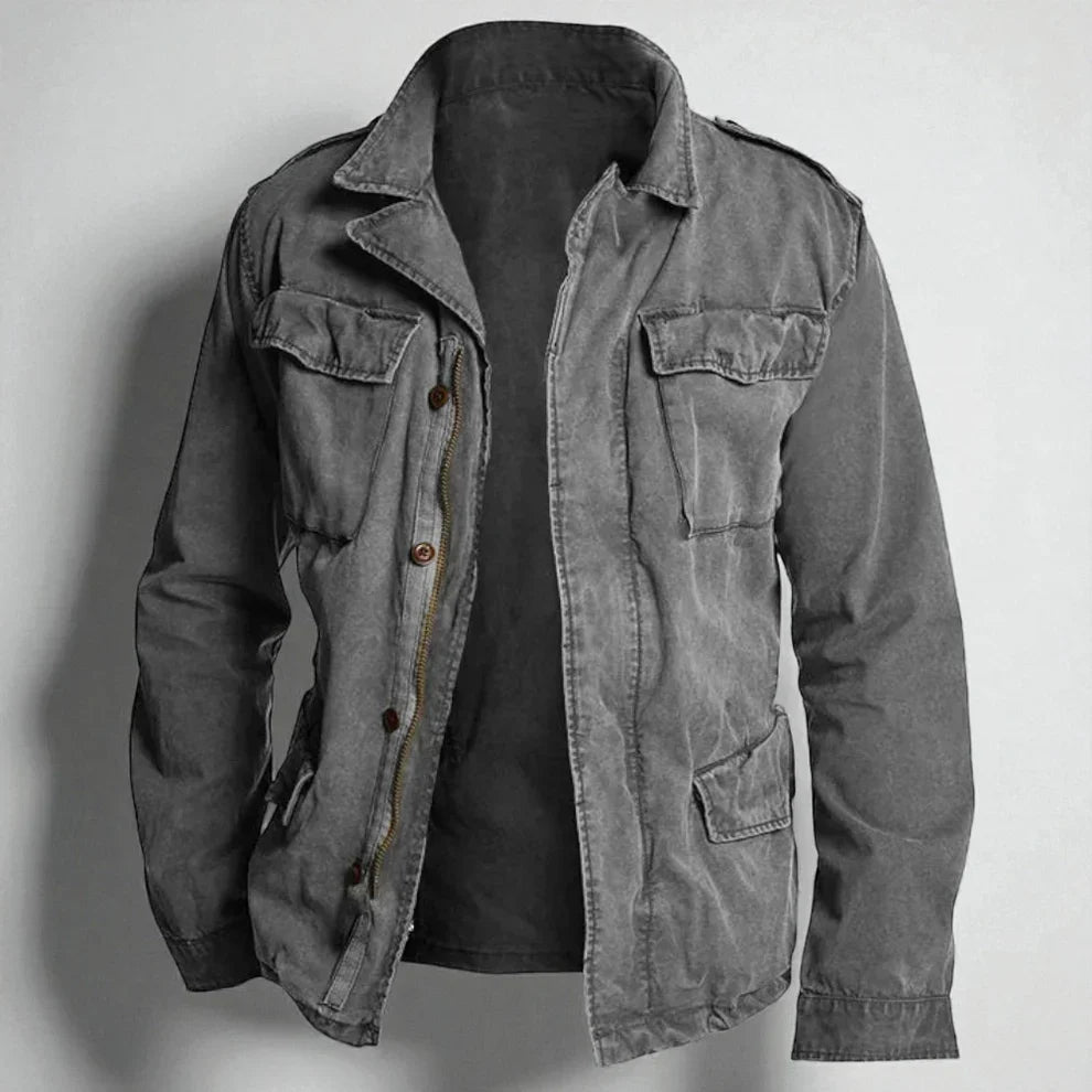 Militärische feldjacke für herren – herren