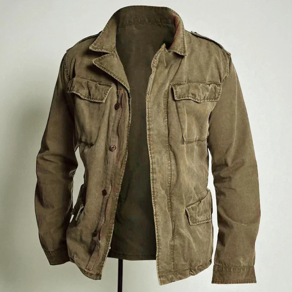 Militärische feldjacke für herren – herren