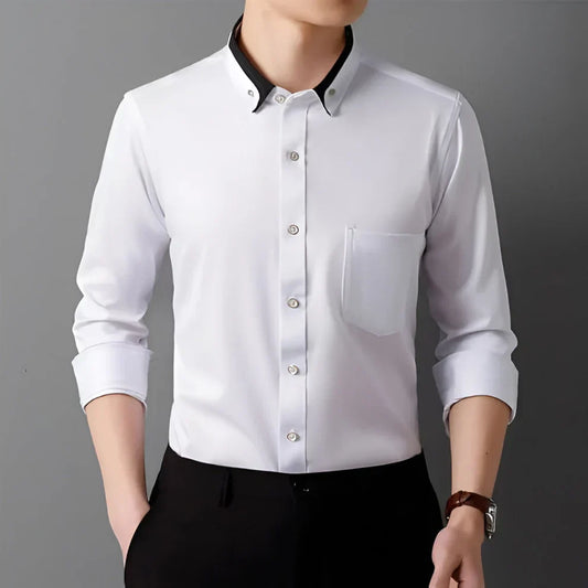 Elegantes herrenhemd aus stretchmaterial – herren