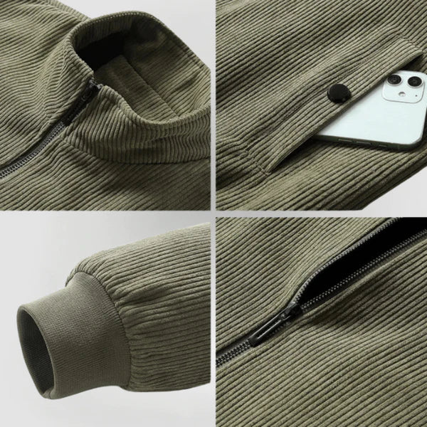 Stylische winterbomberjacke für herren mit kapuze – herren