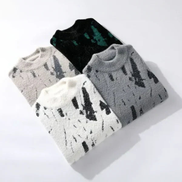 Trendiger und bequemer herrenpullover – herren