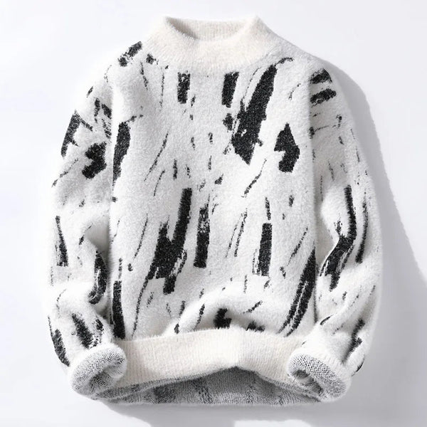 Trendiger und bequemer herrenpullover – herren