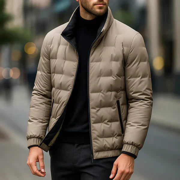 Leichte und wasserdichte winterdaunenjacke für herren – herren