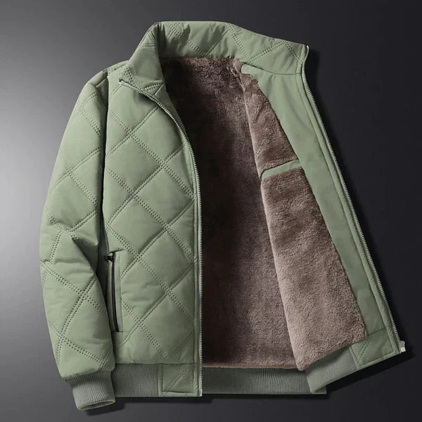 Ultradicke, fleecegefütterte winterjacke für herren – herren
