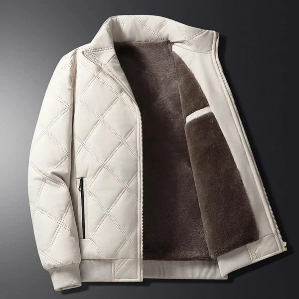Ultradicke, fleecegefütterte winterjacke für herren – herren