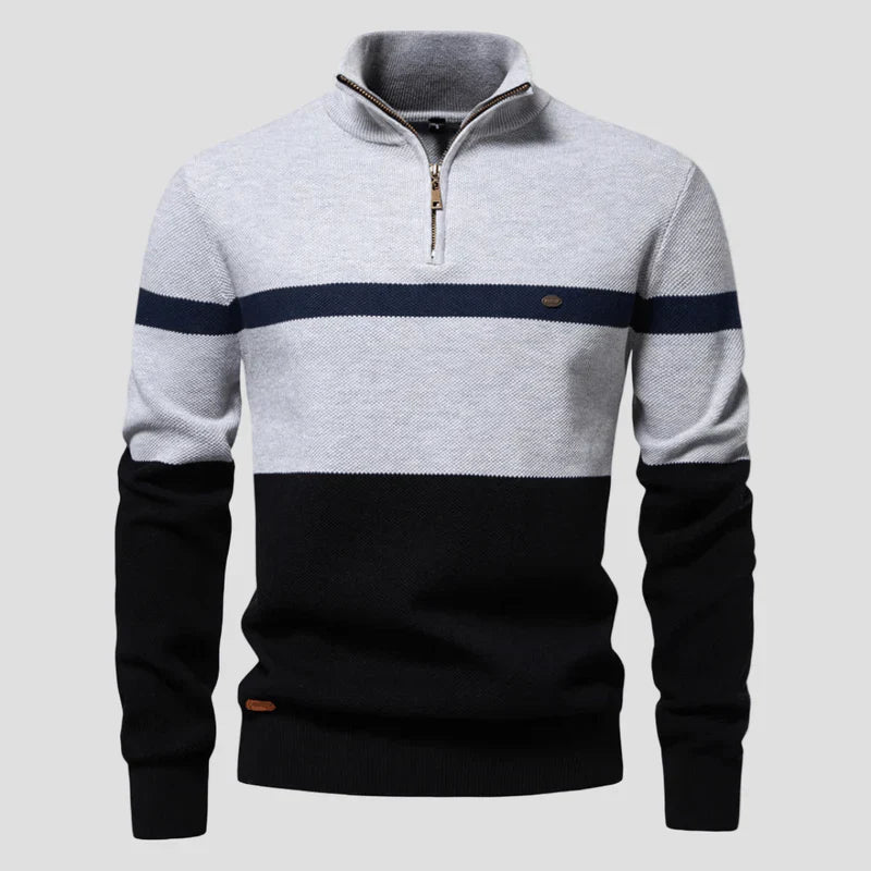Herren baumwollpullover klassisch und bequem