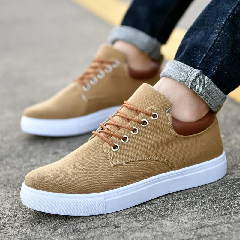 Danny canvas-sneaker – herren