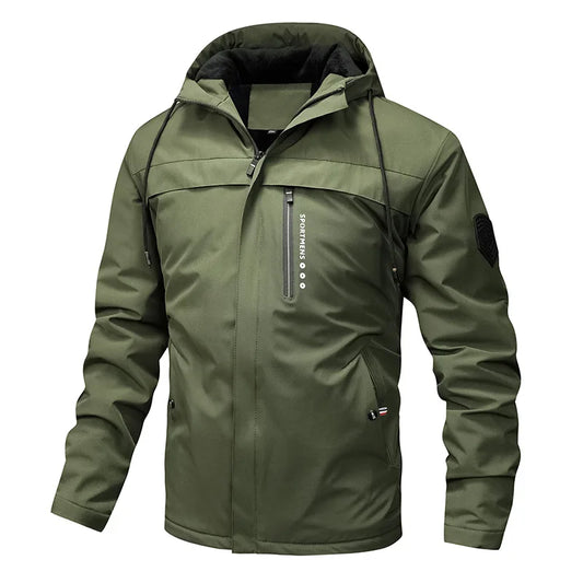 Herren outdoor fleece-steppjacke langarm – leicht & isolierend