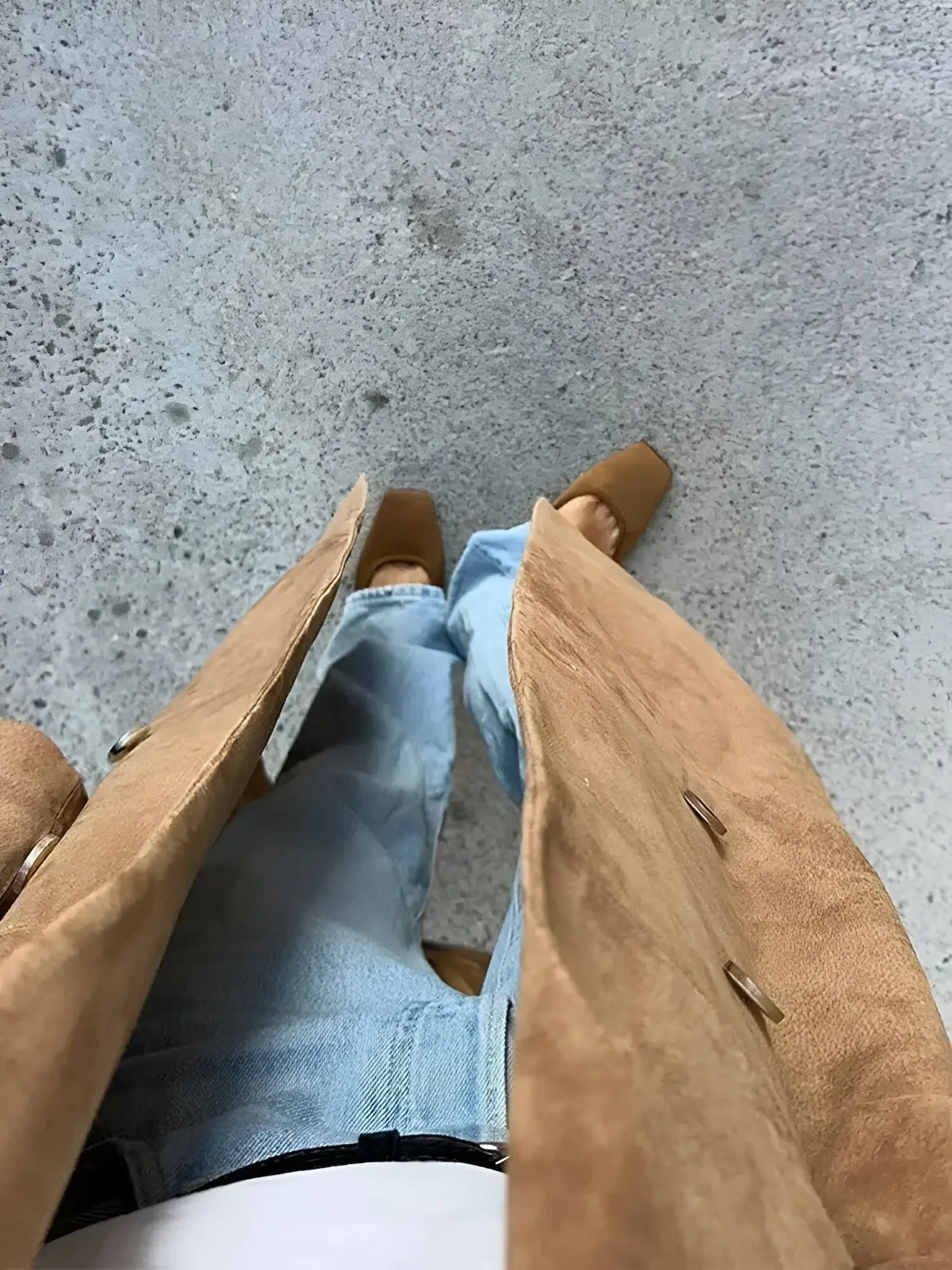 Elena suede trenchcoat – eleganter wildledermantel