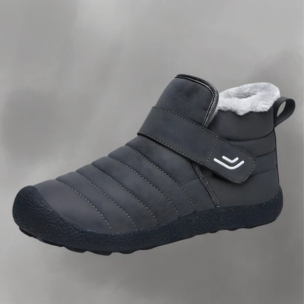Gefütterte winterstiefel für herren, drinnen/draußen – herren