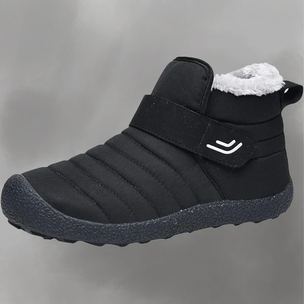 Gefütterte winterstiefel für herren, drinnen/draußen – herren
