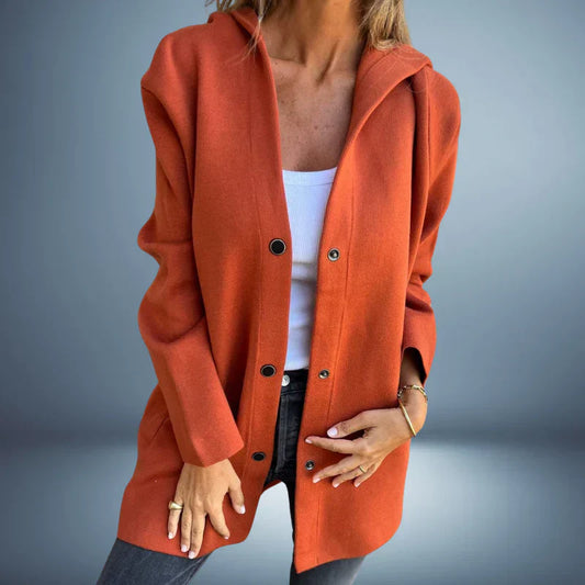 Jasmine freizeitjacke mit kapuze für damen
