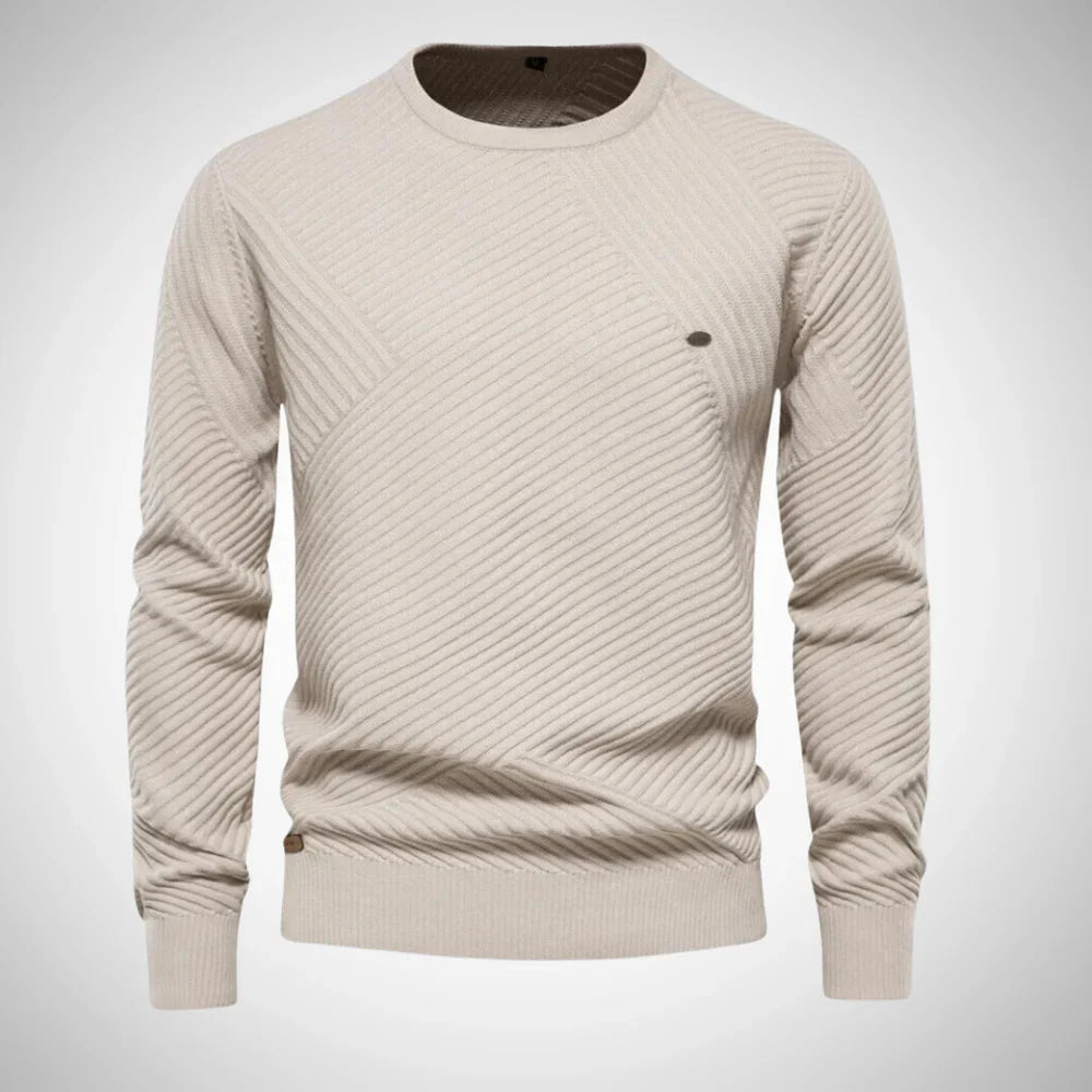 Blake rundhalspullover – herren