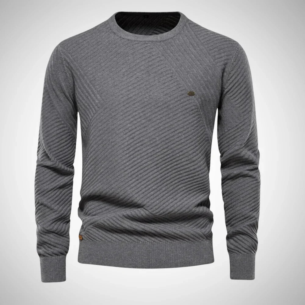 Blake rundhalspullover – herren
