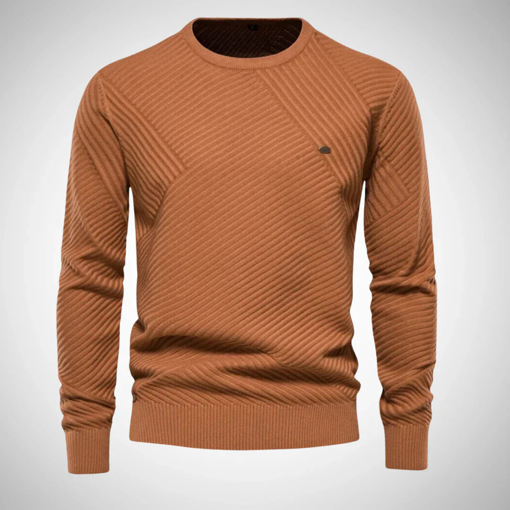 Blake rundhalspullover – herren