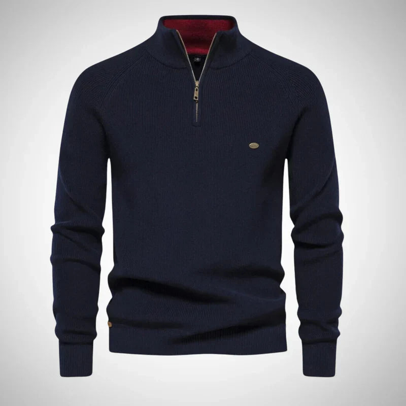 Calvin viertelreißverschluss-pullover – herren