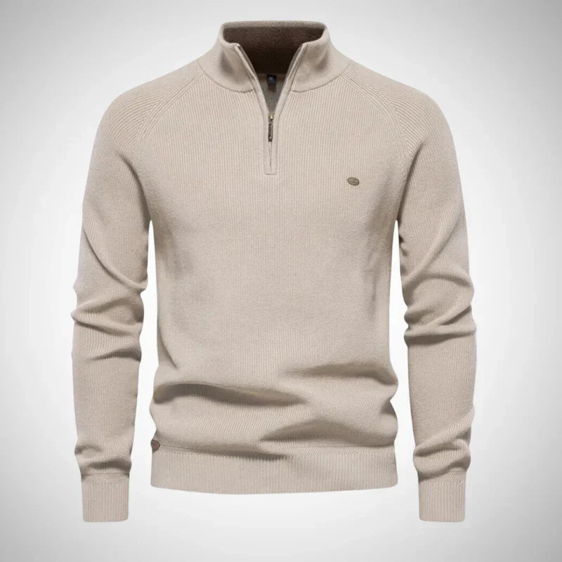 Calvin viertelreißverschluss-pullover – herren