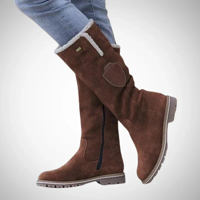 Claudia warme winterstiefel – damen