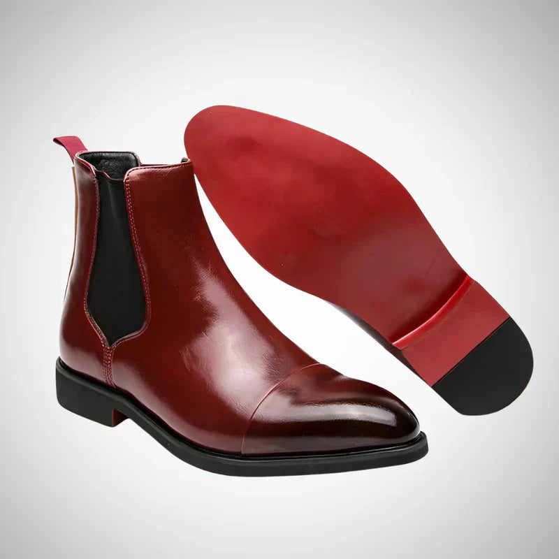 Myco chelsea boots aus leder – herren