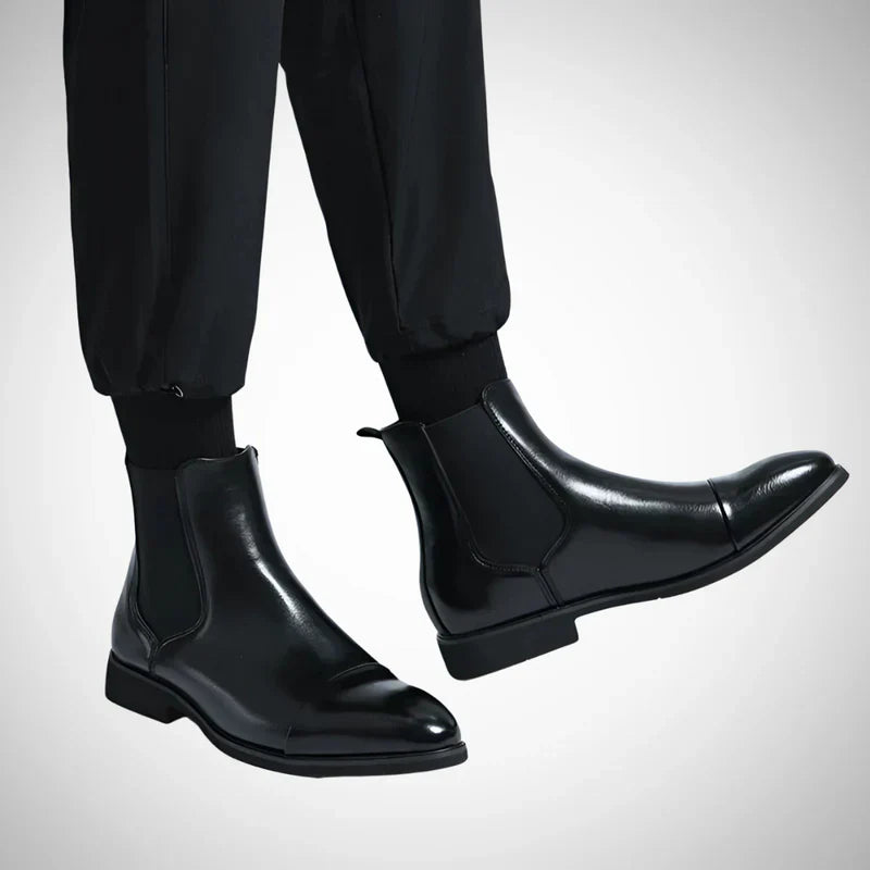 Myco chelsea boots aus leder – herren