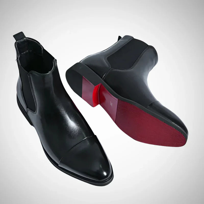 Myco chelsea boots aus leder – herren