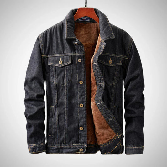 Alex cowboy-fleece-jeansjacke – herren