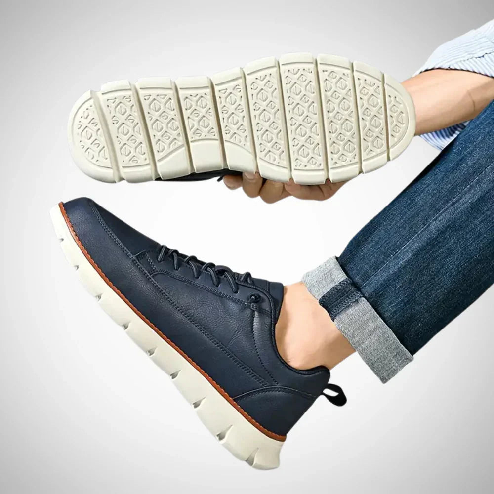 Erwin ledersneaker – herren