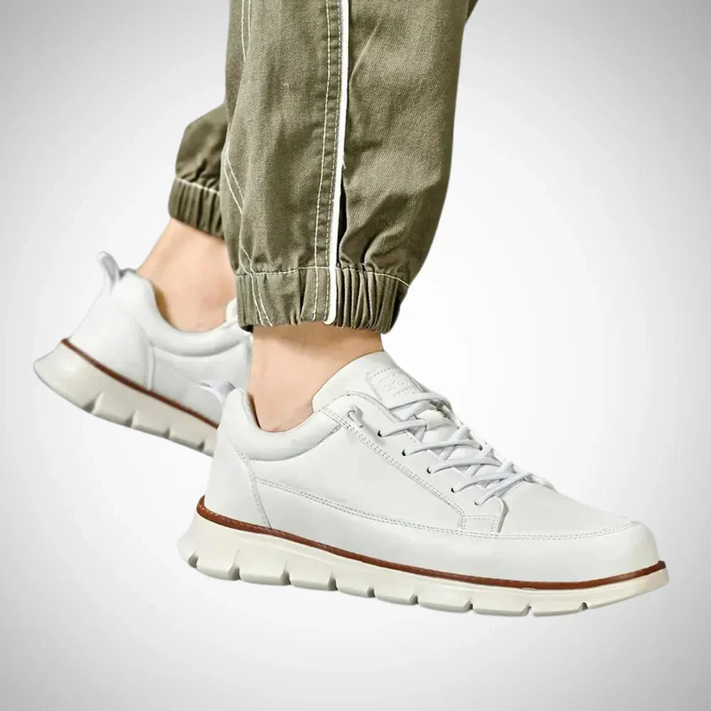 Erwin ledersneaker – herren