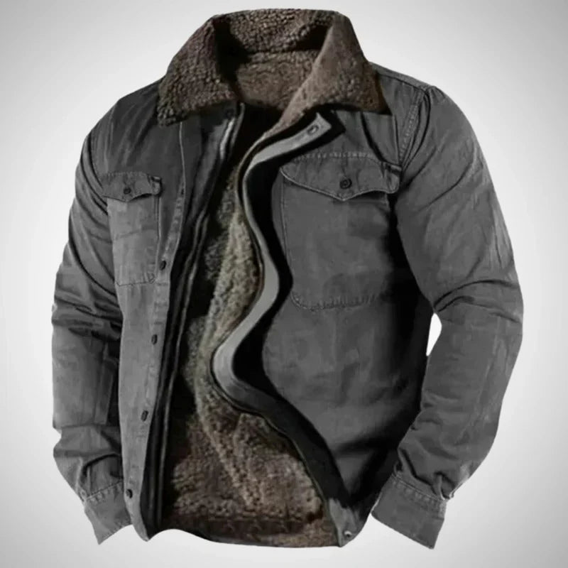 Lester klassische westernjacke für herren