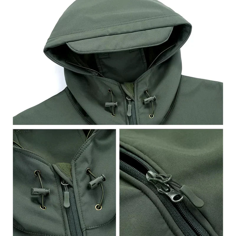 Warren wasserdichte taktische jacke – herren
