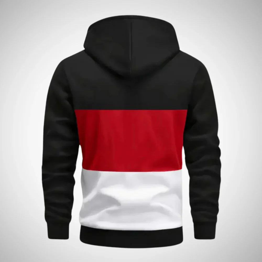 Jamil hoodie mit farbblock-design – herren