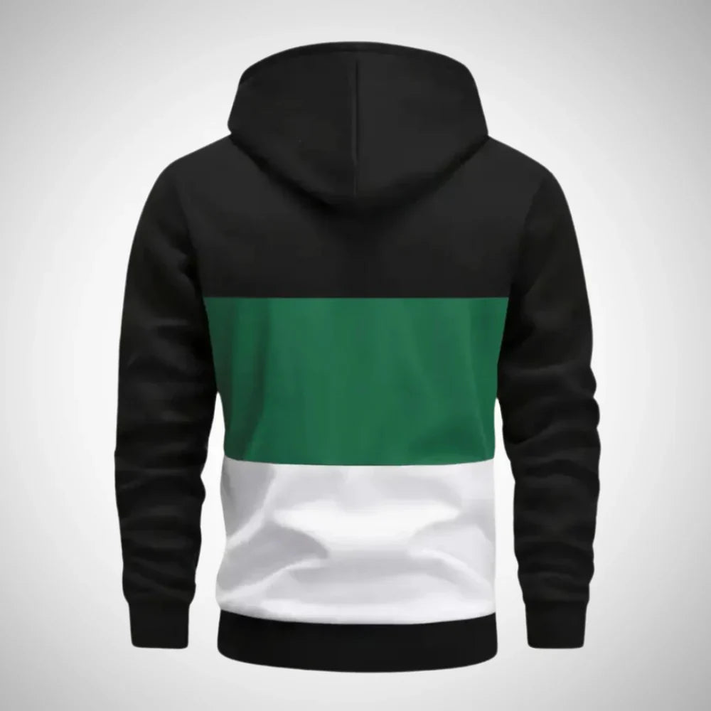 Jamil hoodie mit farbblock-design – herren