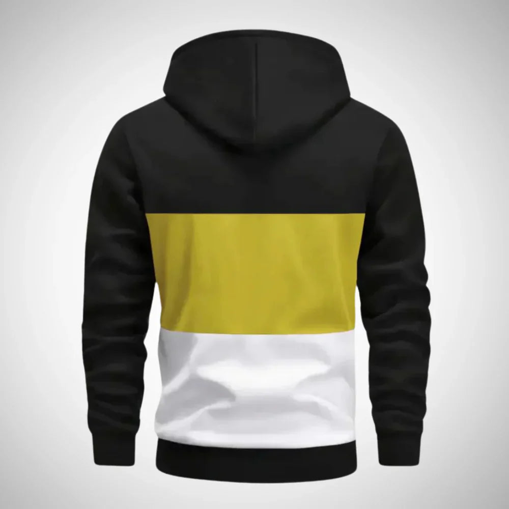 Jamil hoodie mit farbblock-design – herren