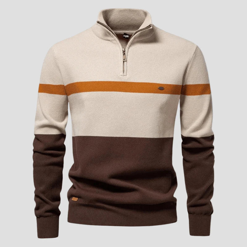 Herren baumwollpullover klassisch und bequem
