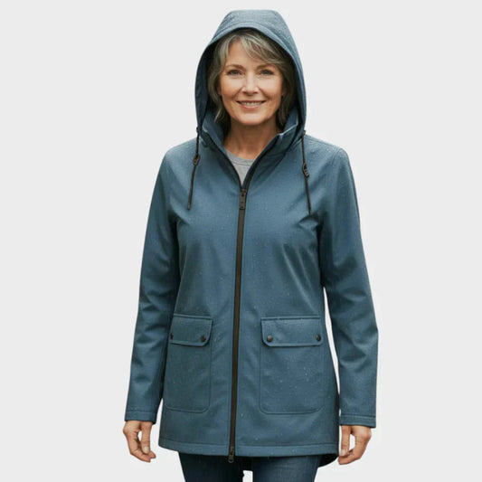 Leichter, wasserdichter regenmantel für damen - damen