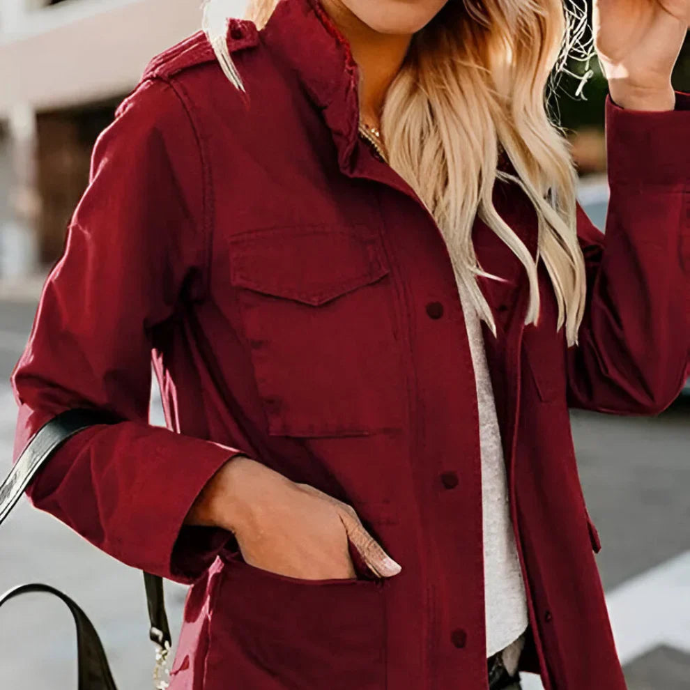 Leichte, lässige damen-langarmjacke