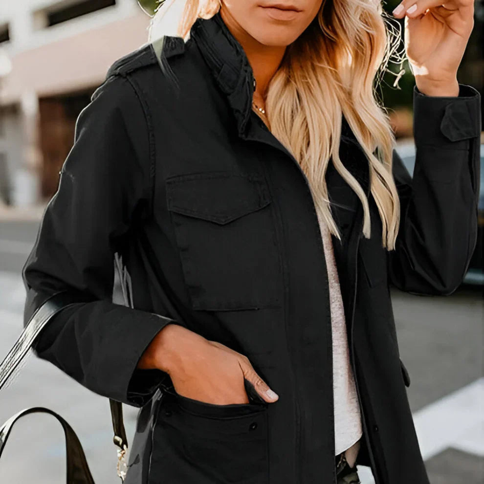 Leichte, lässige damen-langarmjacke