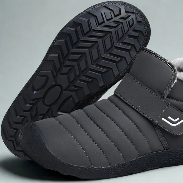 Gefütterte winterstiefel für herren, drinnen/draußen – herren