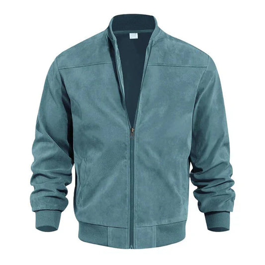 Men’s suede bomber jacket lightweight – men