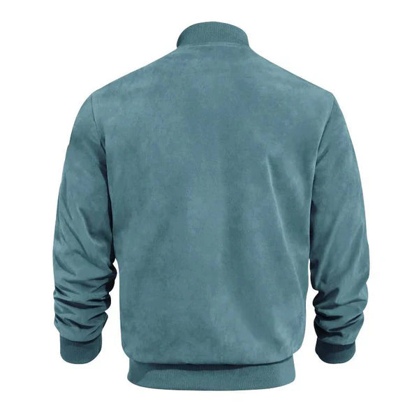 Men’s suede bomber jacket lightweight – men