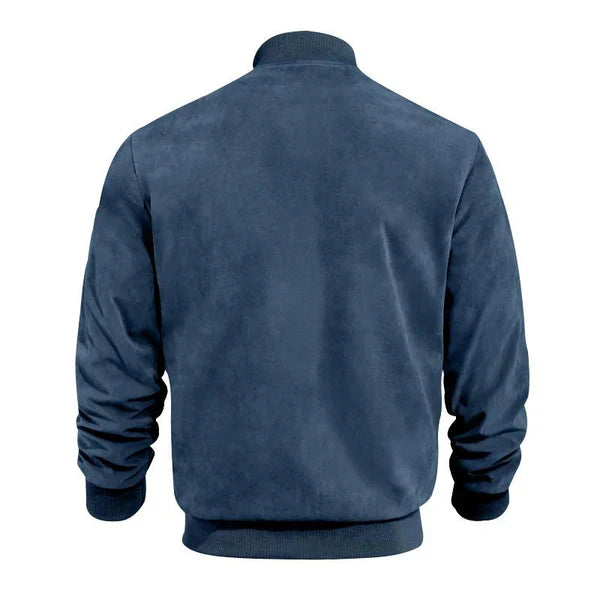 Men’s suede bomber jacket lightweight – men
