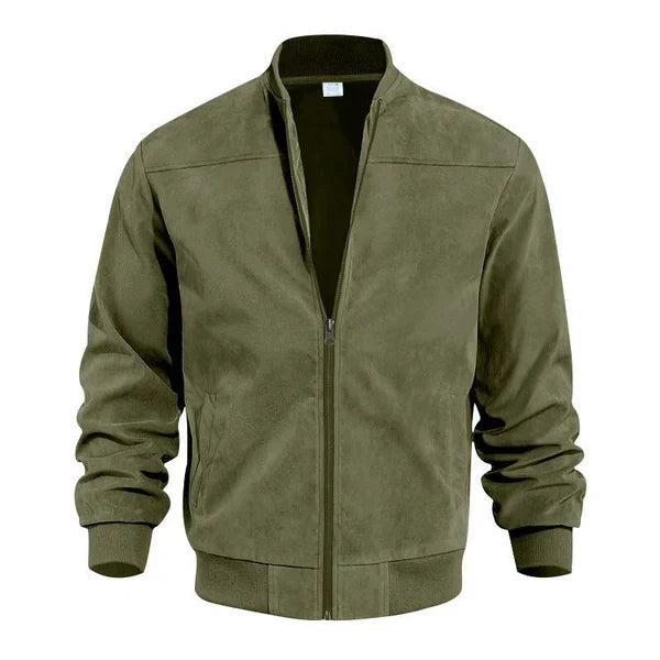 Men’s suede bomber jacket lightweight – men